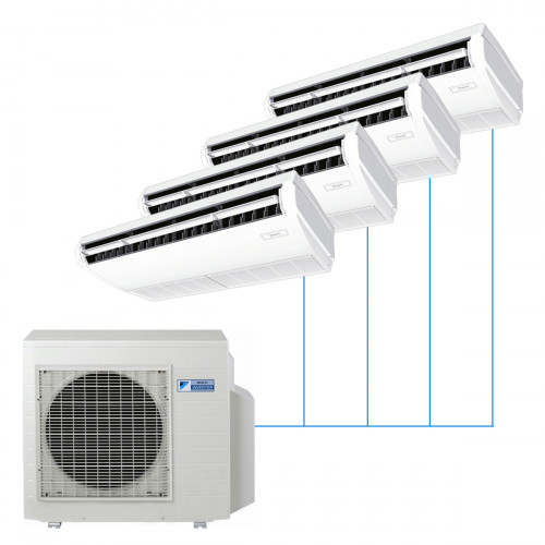 Подпотолочная мульти-сплит-система Daikin на 4 комнаты