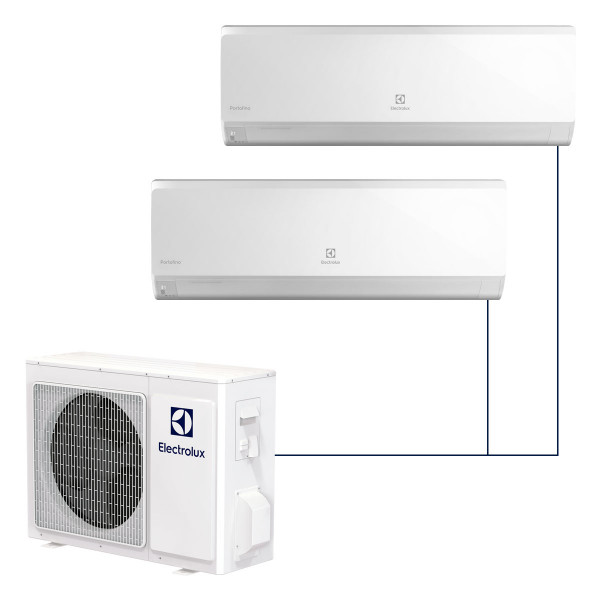 Настенная мульти-сплит-система Electrolux Portofino на 2 комнаты