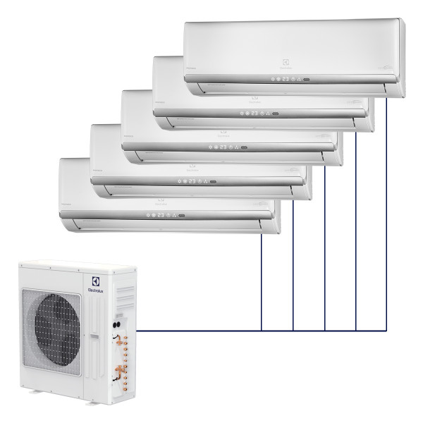 Настенная мульти-сплит-система Electrolux Monaco на 5 комнат