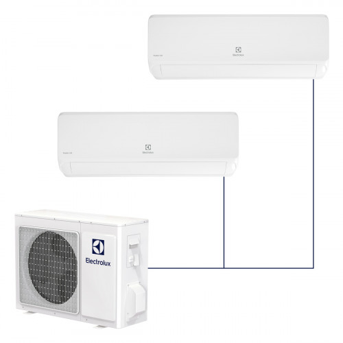 Настенная мульти-сплит-система Electrolux Fusion 2.0 на 2 комнаты