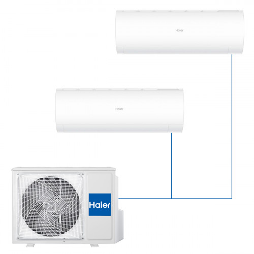 Настенная мульти-сплит-система Haier Coral на 2 комнаты