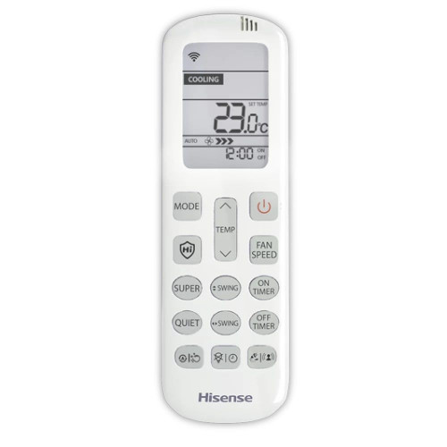 Настенная сплит-система Hisense Zoom FM DC Inverter R32 на 4 комнаты