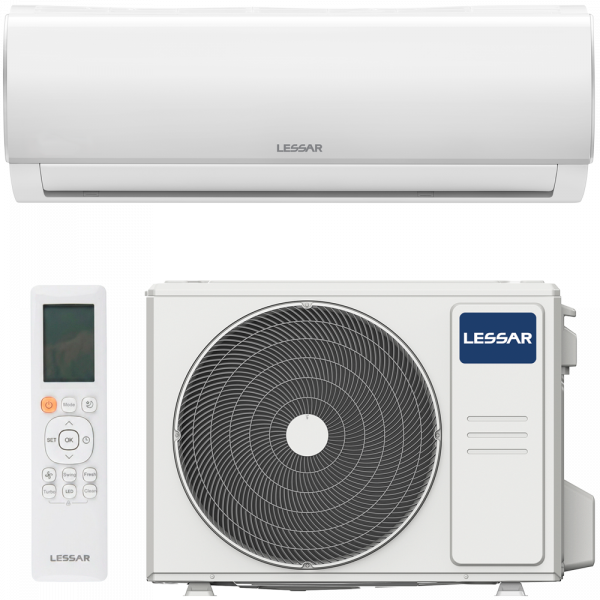 Инверторный настенный кондиционер Lessar LS-HE07KRE2C/LU-HE07KRE2C
