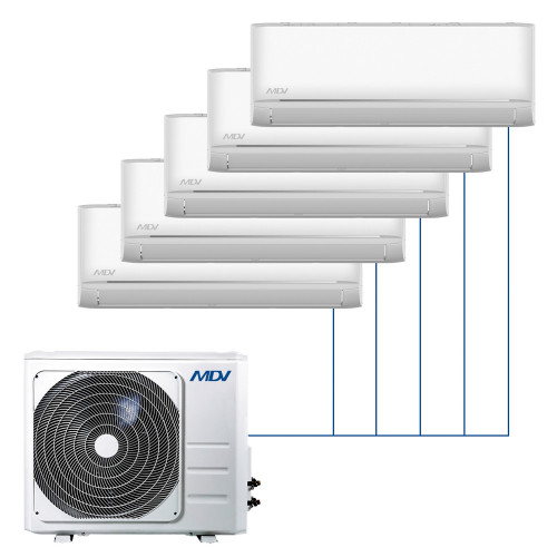 Мульти-сплит-система MDV Infini UVpro Inverter на 5 комнат